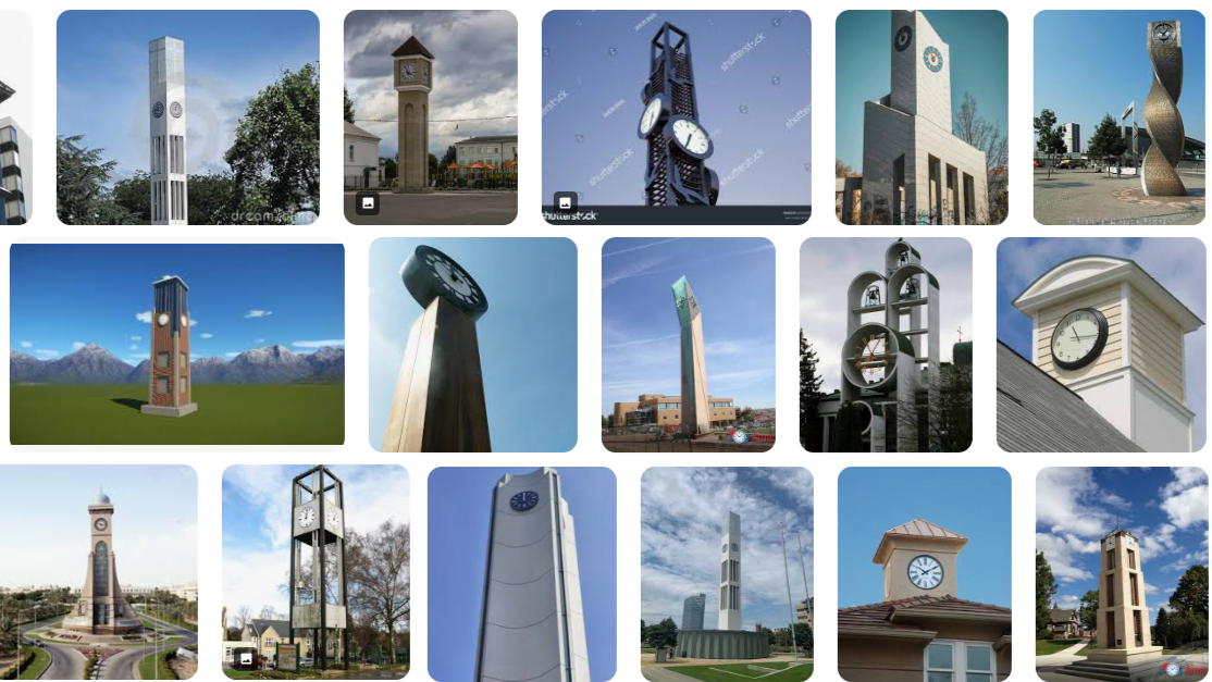 Modern Clock Tower